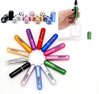 13pcs Perfume Atomiser, Perfume Atomiser Refillable, Perfume Atomiser Bottle 5ml Leak Proof Aftershave Atomiser Empty For Purse, Handbag, Pocket And Luggage