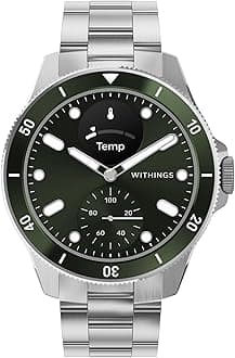 Scanwatch Nova - Heart Health Hybrid Smart Watch for Men & Women - SPO2, Temperature Monitoring, Sleep, Respiratory Health, Cycle Monitoring, 30-Day Battery Life, Apple iOS/Android