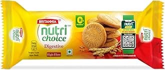 NutriChoice Digestive High Fibre Biscuits, 200g
