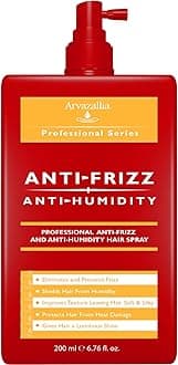 Antifrizz and Antihumidity Hair Spray - Professional Frizz Control, Anti-humidity, Heat Protectant, and Shine Serum
