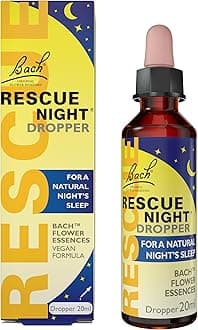 Night Dropper (20ml), For A Natural Night's Sleep, Natural Flower Essences, Helps Switch Off From Repetitive Thoughts, Disconnect from Distractions, Night Support, Aid a Restful Night
