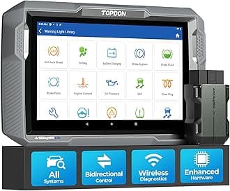 TOPDON Bidirectional Scan Tool, 2026 New ArtiDiag900 Lite Automotive Diagnostic Tool for Full System, Scanner for Car with Active Test, 8 Reset, Wireless OBD2 Scanner Diagnostic Tool for All Vehicles
