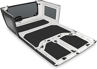 Design Engineering DEI Boom Mat sound-deadening Headliner for Jeep Wrangler 4-Door Jeep Wrangler (2007-2010) Black