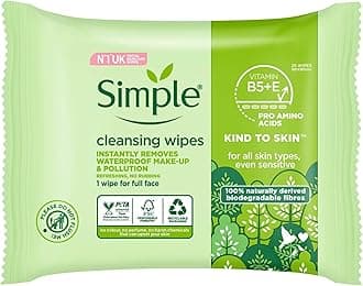Kind To Skin Cleansing Facial Wipes - 25 Wipes