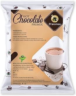 Hot Chocolate Premix Instant Drink 1kg|Rich in Taste - Just Hot Water|Suitable for all Vending Machines