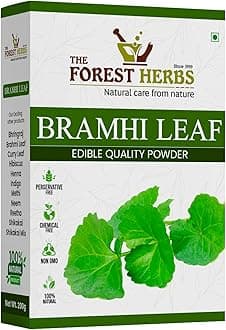 THE FOREST HERBS Natural care from nature Brahmi Powder 200 Grams For Hair Gr
