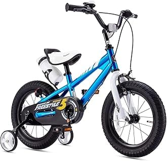 Boys Girls Kids Bike BMX Freestyle 2 Hand Brakes Bicycles with Training Wheels Child Bicycle