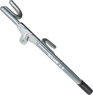 Winner International The Club 1103 LX Series Steering Wheel Lock, Silver