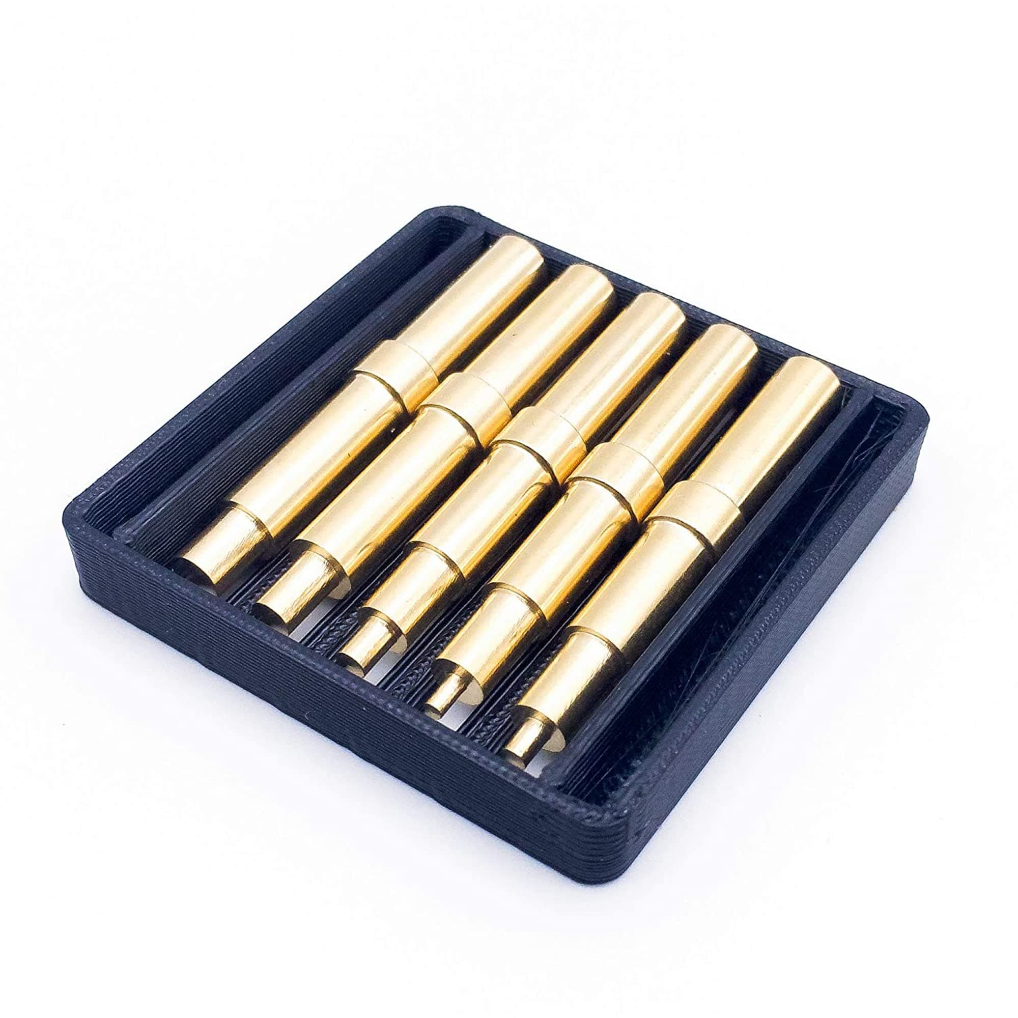 Virtjoule Heat Set Insert Tips for Sizes M2, M2.5, M3, M4, and M5 - Soldering Iron Tips for 3D Printer Users, 3D Printing Accessories Compatible with Weller WES51/WESD51 Soldering Iron