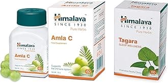 Wellness Pure Herbs Tagara Sleep Wellness | Promotes Restful Sleep | - 60 Tablets & Wellness Pure Herbs Amalaki Immunity Wellness |Promotes Health | -pack Of 60 Tablets