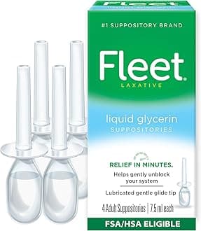 Fleet Liquid Glycerin Suppositories Each