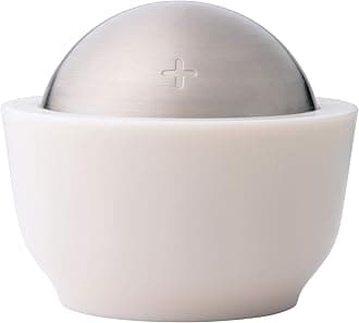 Chef'n Dash Salt Cellar with Flip Top Cover, Coconut