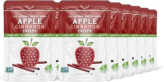 Nature's Turn Freeze-Dried Fruit Snacks, Apple Cinnamon Crisps, Pack of 12 (0.53 oz Each)