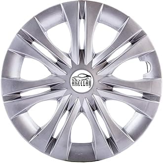 13 Inches Wheel Cover for Maruti Suzuki Zen Estilo 13 Inches Metallic Silver Wheel Cover(Set of 4Pcs) || Press Fitting || Fits in All Cars of Tyre Size R13