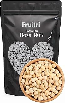 Fruitri Premium Exotic Hazelnuts (200g) | Raw, Crunchy & Fresh Whole Hazel Nuts | Rich in Fiber, Protein & Healthy Fats