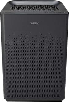 WINIX AM80 Air Purifier for Home Large Room Up to 1740 Ft² in 1 Hr With Air Quality Monitor, True HEPA, Advanced Odor Control Carbon Filter and Auto Mode, Captures Pet Allergies, Smoke, Dust