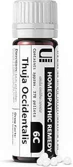 Thuja Occidentalis 6C Homeopathic Remedy, 270 Pellets