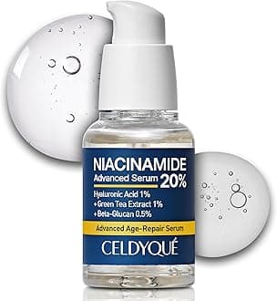 CELDYQUE - 20%: strengthens the skin barrier, visibly reduces pores and softens fine lines for a youthful glow.
