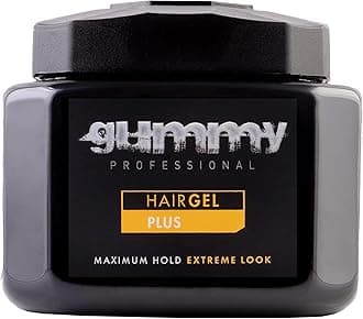 Gummy Plus Maximum Hold & Extreme Look Hair Styling Gel 23.5 fl.oz. - Alcohol Free 700 ml