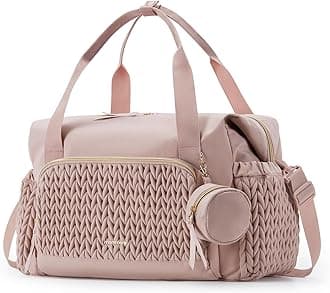 mommore Diaper Bag Tote, Large Capacity Travel Diaper bags, Hospital Bag for Labor Delivery, Baby Bag with Pacifier Case | Hospital Bag, for Labor Delivery, Baby Bag, with Pacifier Case