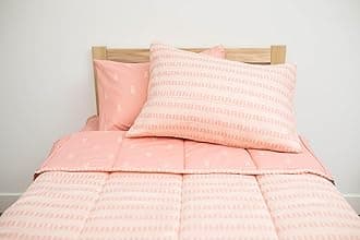 Beddy's Pink Ballerina Girls Durable Zipper Bedding, Bed in a Bag, Pink Ballet Sheets and Comforter, Easy to Make and Wash, includes Pillowcase & Pillow Sham Kids Zip Bedding, Super Soft All Season