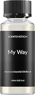 My Way Diffuser Oil Inspired by The 1 Miami Beach Scent, Scent Diffuser Oil with Notes of Cardamom, Leather, Lemon & Iris, Aromatherapy Fragrance, Essential Oil Blend | 120ml, 4.05 fl oz