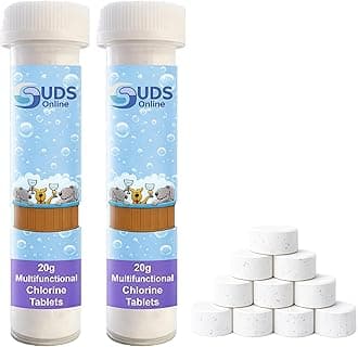 20 x 20g CHLORINE TABLETS SWIMMING POOLS, SPA'S & HOT TUBS