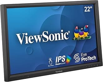 TD2223 22 Inch 1080p 10-Point Multi IR Touch Screen with Eye Care HDMI, VGA, DVI and USB Hub