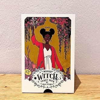 AYME Tarot Cards 78 Pieces The Modern Witch Tarot Card Game Deck Fortune Telling Game For Beginners, Adults (Style 3)