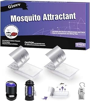 2 Pack Mosquito Attractant Bait Refill, Mosquito Bait Lure for Bug Zapper & Fly Traps, Compatible with All Flying Insect Mosquitoes Trap
