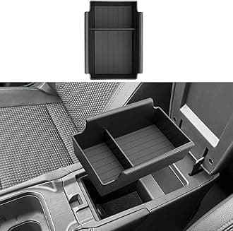 ECOZEN 2026 Kicks Center Console Organizer - For 2025-2026 Nissan Kicks Console Organizer Storage Tray Compatible with 2025 2026 Kicks(S/SV/SR) Accessories Armrest Organizer ABS
