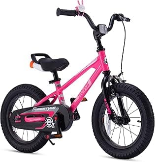 RoyalbabyEZ Kids Bike, Innovation 2-in-1 Balance to Pedal Beginners Learning Bicycle Boys Girls Ages 3-9 Years, 12 14 16 18 Inch Multiple Colors, No Training Wheel Needed