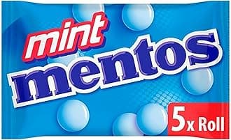 Soft Mints - Crisp Outer Shell and Soft Centre - Mint Flavour x 5 Rolls