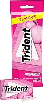 Bubblegum Sugarfree Chewing Gum 3 x 14 Stick Multipack
