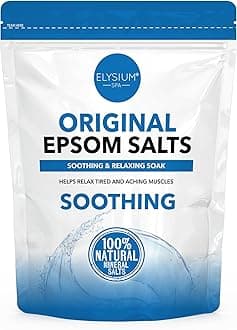 Natural Original Epsom Salts, White, 450 G