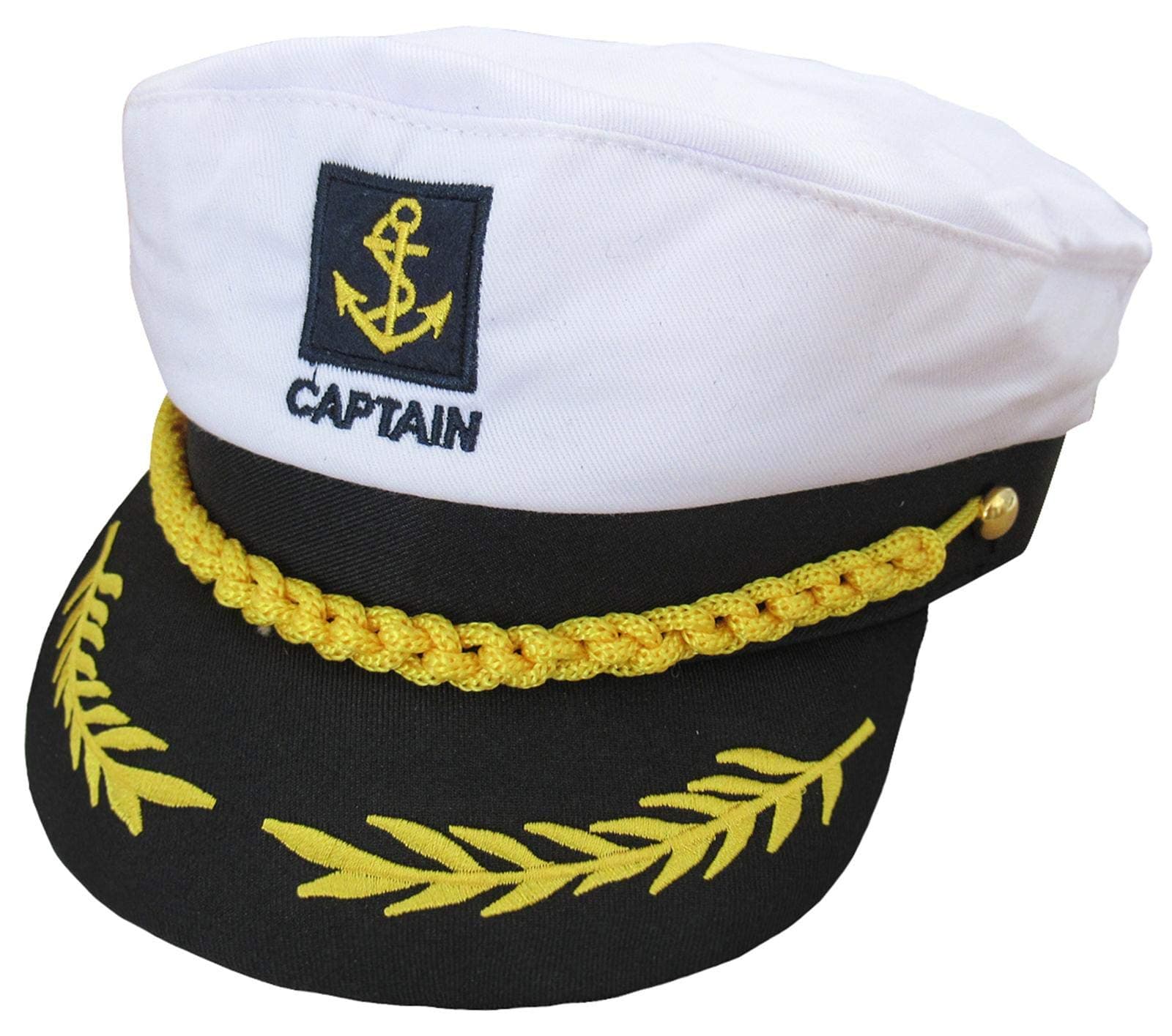 Men's Navy Captain Hat