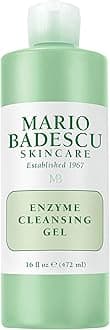 Enzyme Cleansing Gel Face Wash, Oil-Free Facial Cleanser with Papaya Enzyme & Grapefruit Extract, Exfoliating Skin Care for All Skin Types, Removes Excess Oil & Impurities