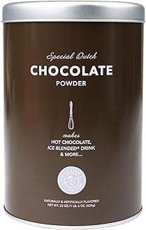 The , Dutch Chocolate Powder, and Drink Powdered Creamer, 22 Ounce Container
