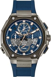 Bulova Men's Series X High Precision Quartz Chronograph Watch, Sapphire Crystal, Continous Sweeping Secondhand