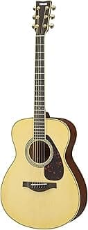 Yamaha L-Series LS6 Concert Size Acoustic-Electric Guitar - Mahogany, Natural