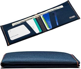 - MICRO Minimalist Front Pocket Vegan Slim Wallets for Men (RFID Blocking)