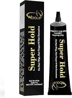 Super Hold Hair Patch Glue for Men | Strong Adhesive Hold 2–4 Weeks | Waterproof & Sweat Resistant Wig Glue | Skin Friendly Hair Patch Glue | 30g Pack of 1 (28ml)