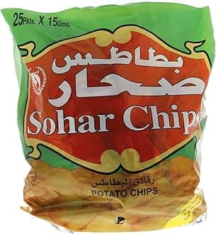 Sohar chips potato chips 25x15g