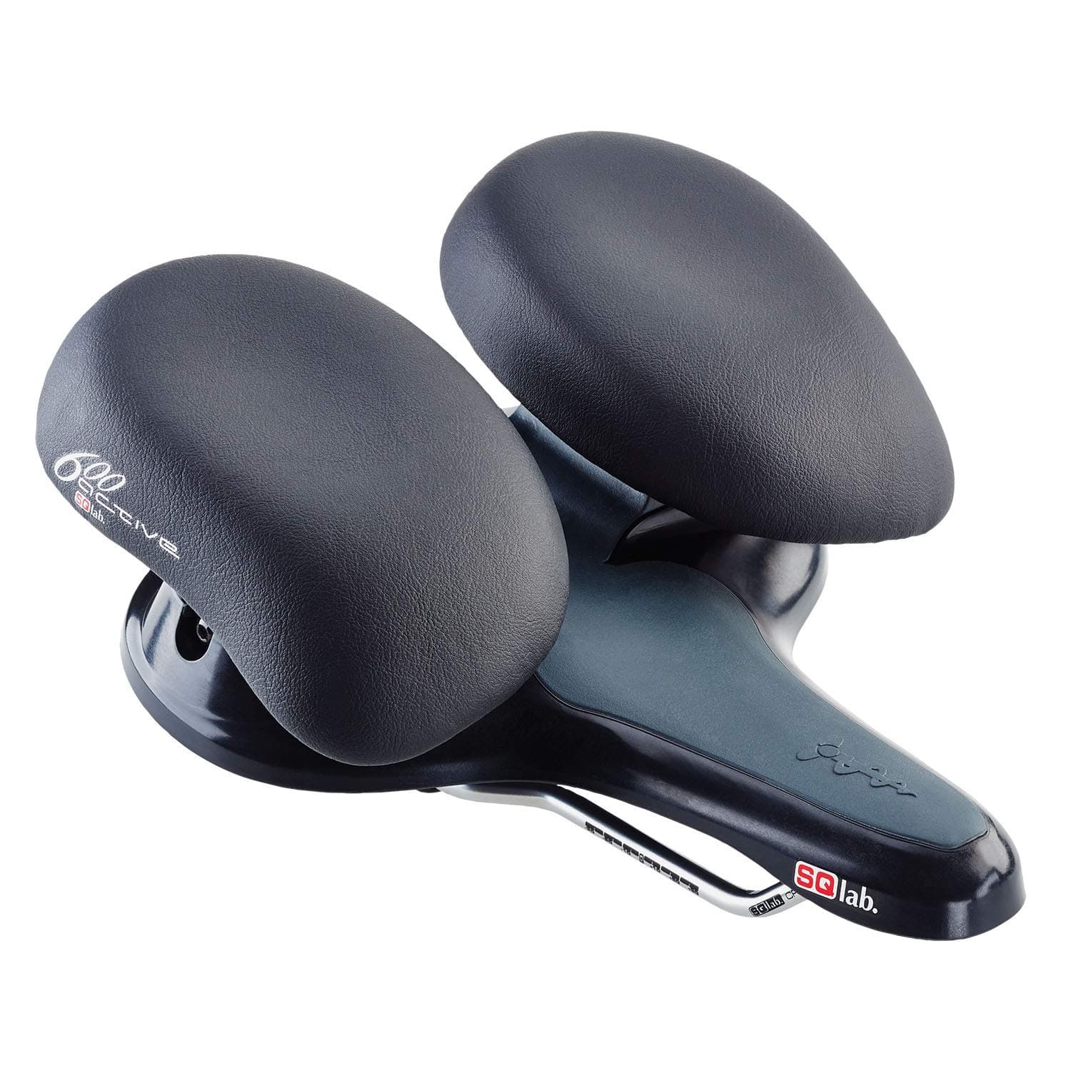 SQlab 600 Active Bicycle Saddle, Black