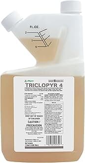 ALLIGARE - Triclopyr Herbicide 4 EC Selective Weed Killer for Woody Plants, Brush for Forestry, Pastures, Rights-of-Way, Wetlands & Industrial Sites - Compare to Garlon 4 & Remedy - 1 Quart