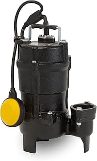 Tsurumi Pump 50UTZ2.4S | Automatic Cast Iron Sewage Pump | 1/2 HP, 110V, 2 in Discharge | Ideal for pumping wastewater and sewage. | 69 GPM / 4140 GPH