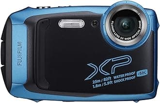 FinePix XP140 Bundle W/SD Card - Sky Blue