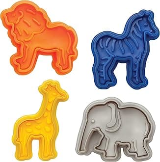 Mrs. Anderson’s Baking Animal Cracker Cookie Cutters, Set of 4