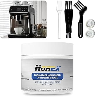 Espresso Machine Grease Food Grade 50g Lubricant Coffee Cream Milk Machine Parts Lithium Gear Maintenance Lubrication Accessories for Barista Cafe All Coffee Machines 1.76oz