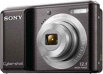 Sony DSC-S2100 12.1MP Digital Camera with 3x Optical Zoom with Digital Steady Shot Image Stabilization and 3.0 inch LCD (Black)